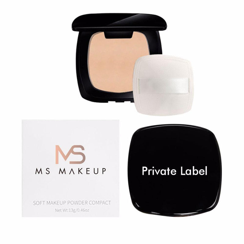 2 Colors Soft Makeup Powder Compact - MSmakeupoem.com