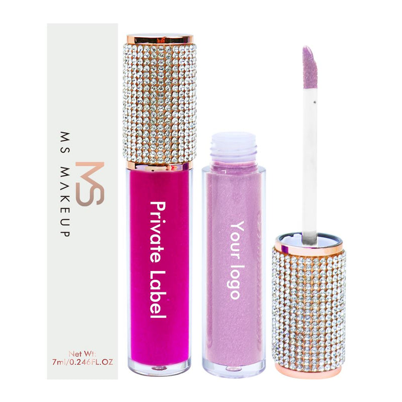 Lápiz labial líquido con tapa de diamante mate antiadherente de 39 colores (#31-#39)