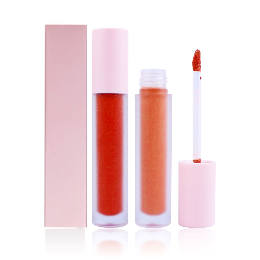 29 Colors Pink Lid Round Tube Liquid Lipsticks