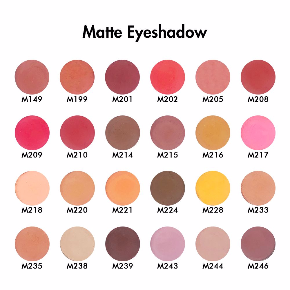 Venta al por mayor Sombra de ojos monocromática mate / Sombra de ojos mate