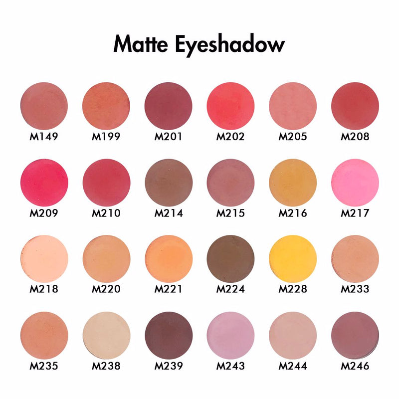 Venta al por mayor Sombra de ojos monocromática mate / Sombra de ojos mate