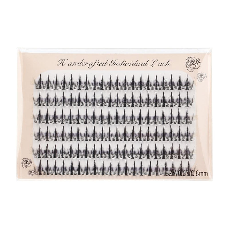 Single Cluster Octopus Thick Natural Simulation False Eyelashes