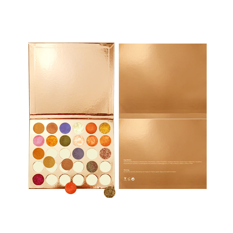 Paleta de sombras de ojos DIY de 30 colores al por mayor 【Muestra】