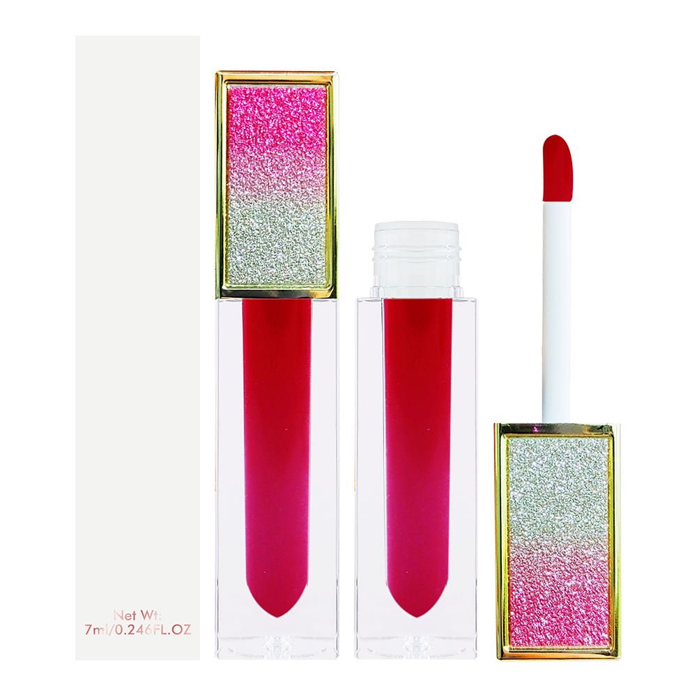 51 colors No-stick matte glitter gradient square tube liquid lipstick (#01-#30)