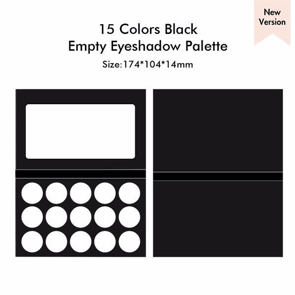 15 Colors Custom Eyeshadow Palette【Sample】 - MSmakeupoem.com