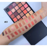 25 Colors Black Eyeshadow Palette - MSmakeupoem.com