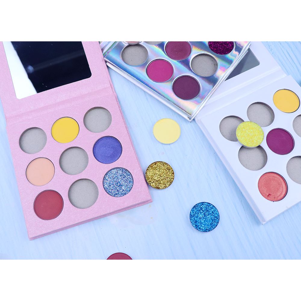 Nueva paleta de sombras de ojos personalizada de 9 colores【Muestra】