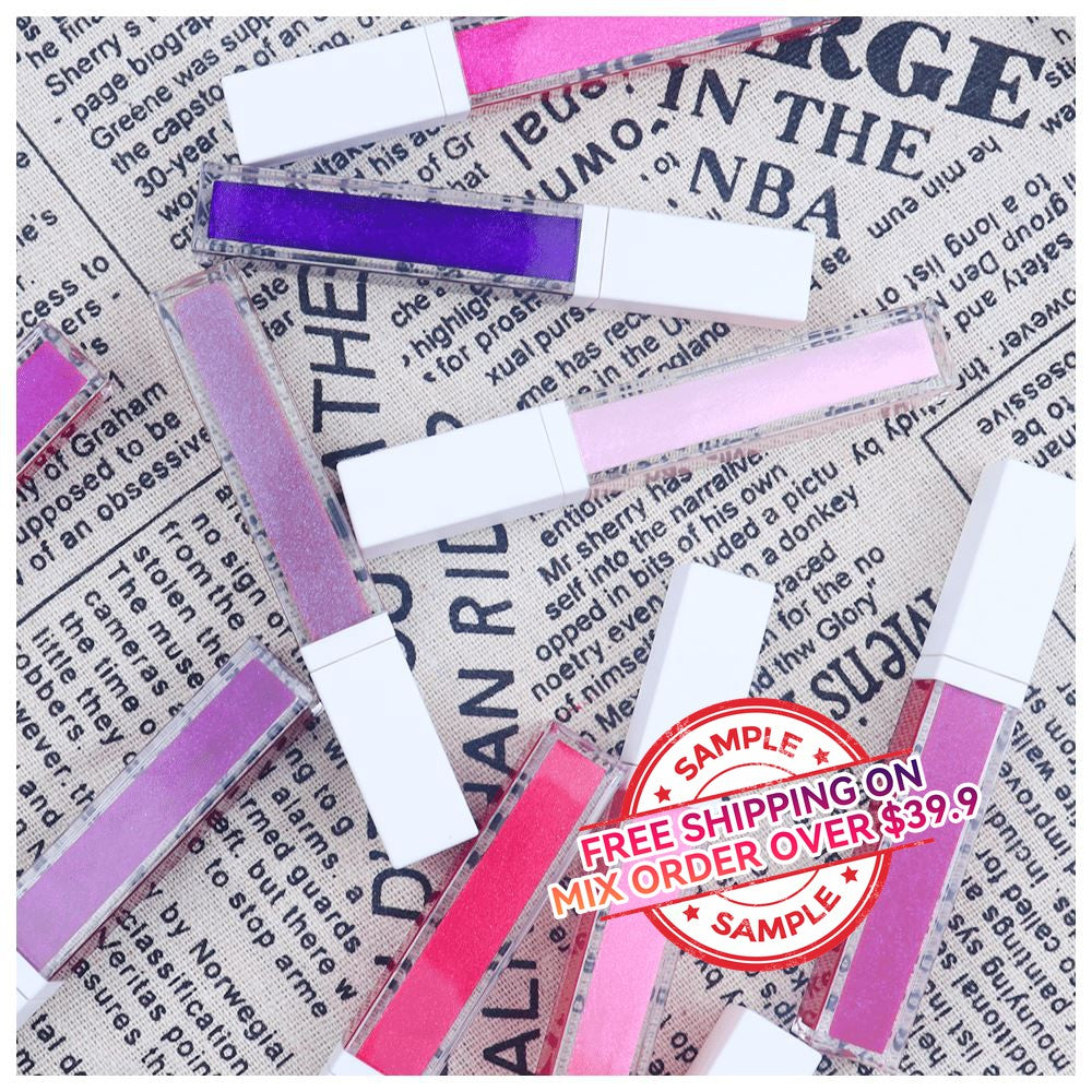 15 Colors White Square Tube Lip Gloss - MSmakeupoem.com