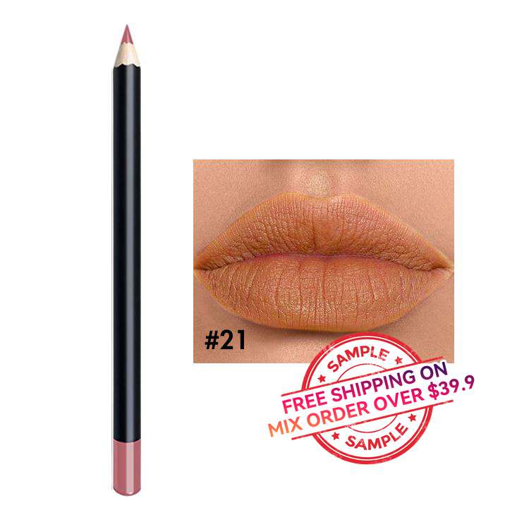 【SAMPLE】25color black tube lip liner -【Free Shipping On Mix Order Over $39.9】