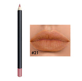 25 color black tube lip liner