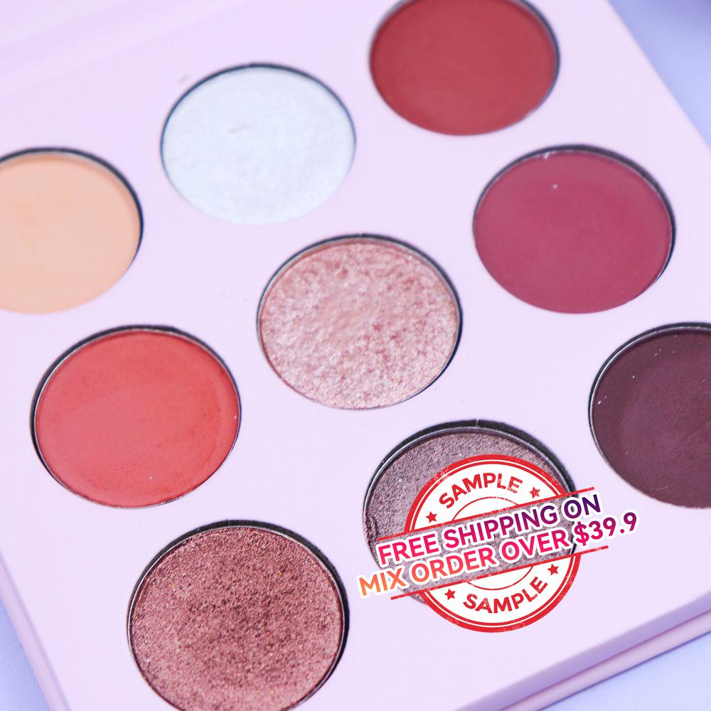 【SAMPLE】9 Color Highpigment Eyeshadow Palette -【Free Shipping On Mix Order Over $39.9】