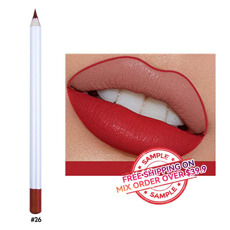【SAMPLE】26 color lip liner -【Free Shipping On Mix Order Over $39.9】