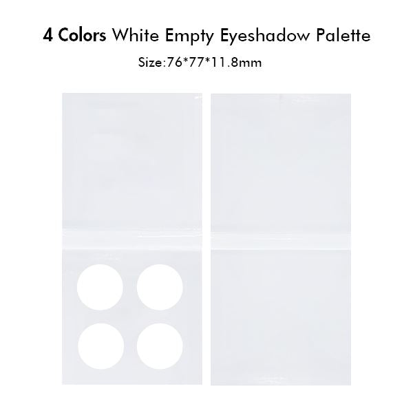 Paleta de sombras de ojos de 4 colores DIY【50pcs】