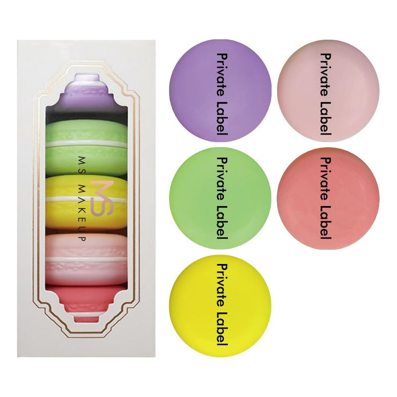 Night Sleep Macaron Lip Mask Set(5pcs)