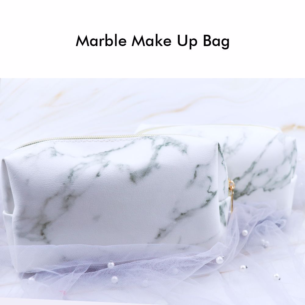 Marble Make Up Bag
