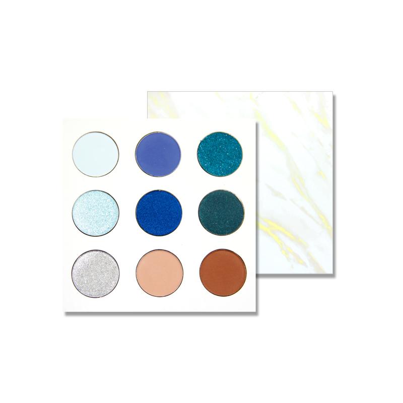 9 Colors Blue or Pink Tone Eyeshadow Palette