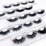 8D Eye End Colorful Fried Hair Thick Exaggerated False Eyelashes