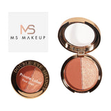 15-farbige Doppel-Lidschatten-Kombination 【50 Stück】