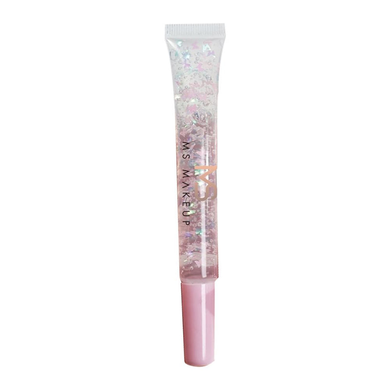 10 Colors Glitter Transparent Slim Tube Lip Gloss