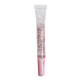 10 Colors Glitter Transparent Slim Tube Lip Gloss