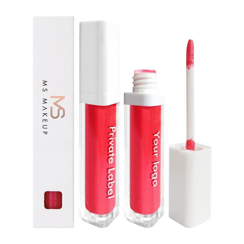 52 colors white square tube moisturizing lip gloss(#27-#52)