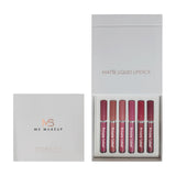 6-Color Matte Liquid Lipstick Set