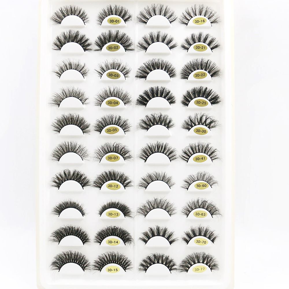3D Messy High Imitation Mink Hair False Eyelashes