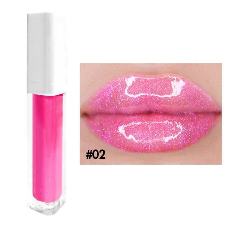 52 colors white square tube moisturizing lip gloss(#1-#26)