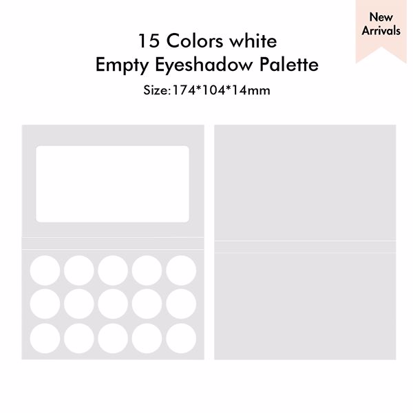 15 Colors Custom Eyeshadow Palette【Sample】 - MSmakeupoem.com