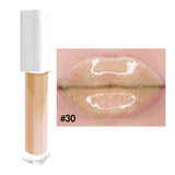 52 colors white square tube moisturizing lip gloss(#27-#52)