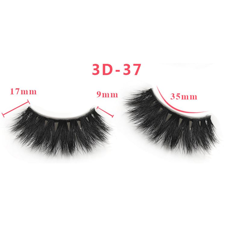 3D Thick Mink Hair False Eyelashes (#26-#50)