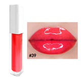 52 colors white square tube moisturizing lip gloss(#27-#52)