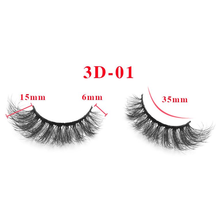 3D Messy High Imitation Mink Hair False Eyelashes
