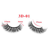 3D Messy High Imitation Mink Hair False Eyelashes