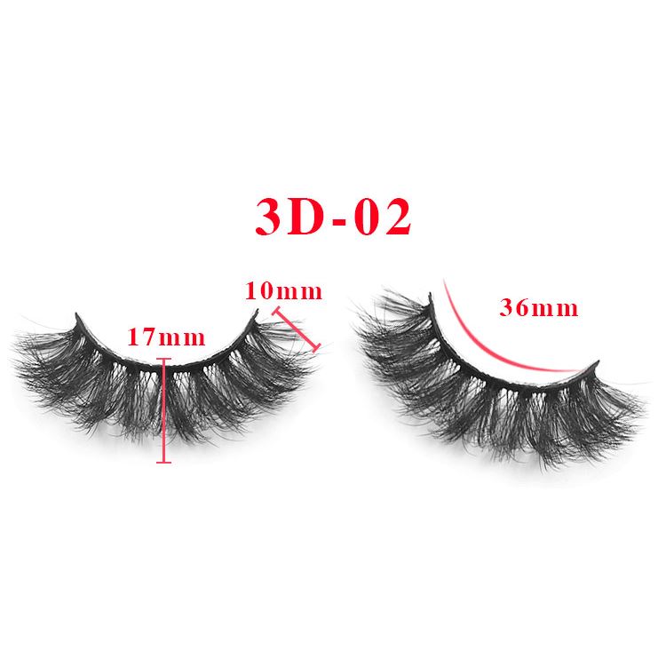 3D Messy High Imitation Mink Hair False Eyelashes
