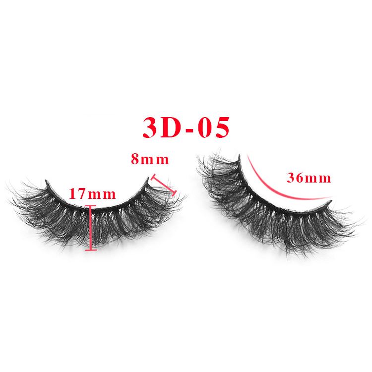 3D Messy High Imitation Mink Hair False Eyelashes