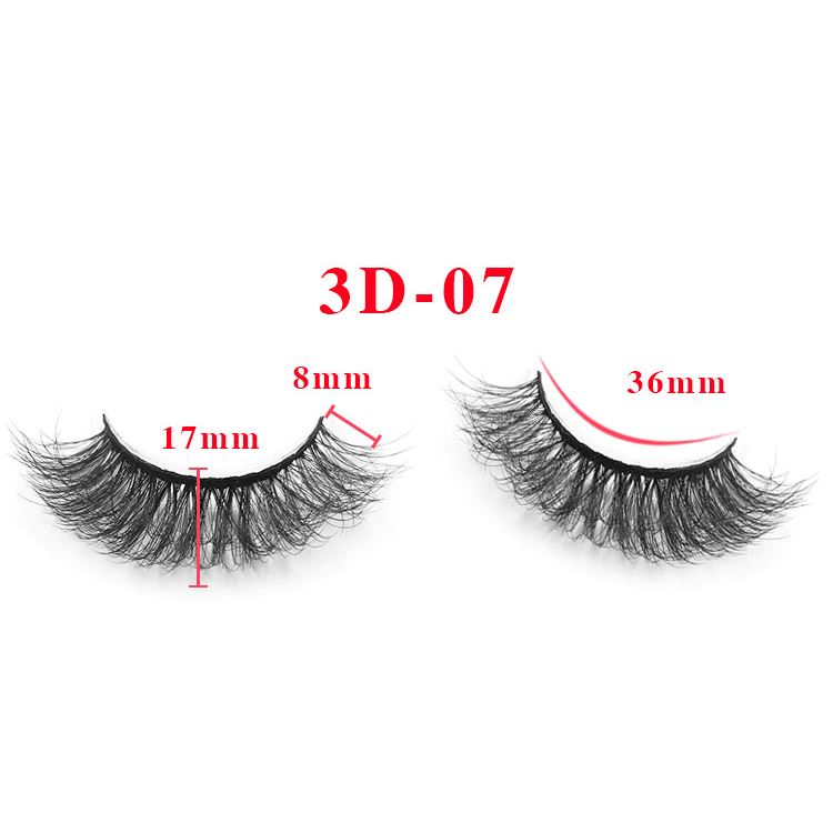 3D Messy High Imitation Mink Hair False Eyelashes