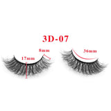 3D Messy High Imitation Mink Hair False Eyelashes