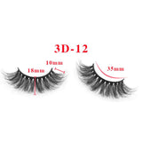 3D Messy High Imitation Mink Hair False Eyelashes