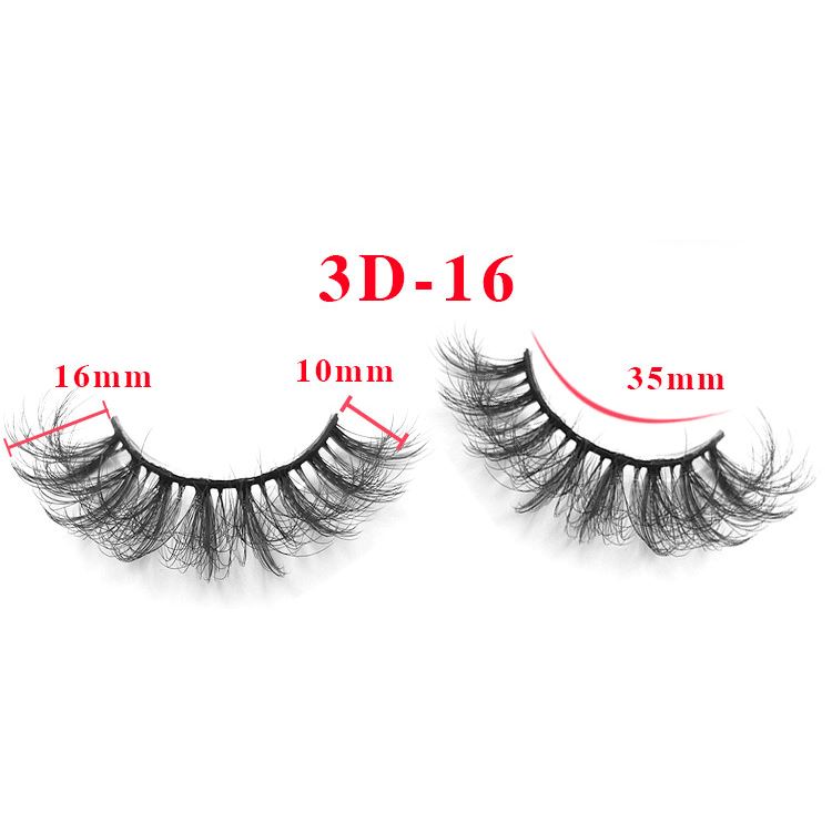 3D Messy High Imitation Mink Hair False Eyelashes