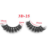 3D Messy High Imitation Mink Hair False Eyelashes
