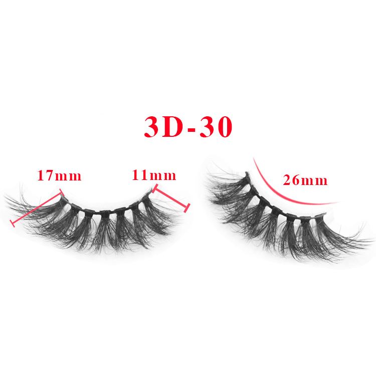3D Messy High Imitation Mink Hair False Eyelashes