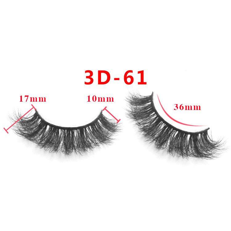 3D Messy High Imitation Mink Hair False Eyelashes