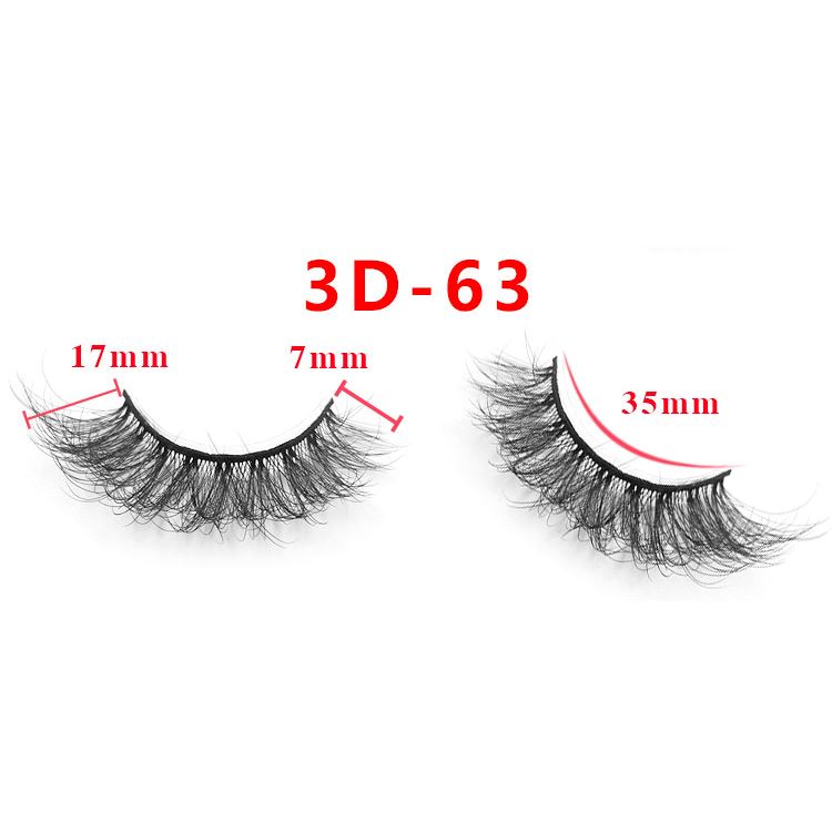 3D Messy High Imitation Mink Hair False Eyelashes