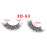 3D Messy High Imitation Mink Hair False Eyelashes