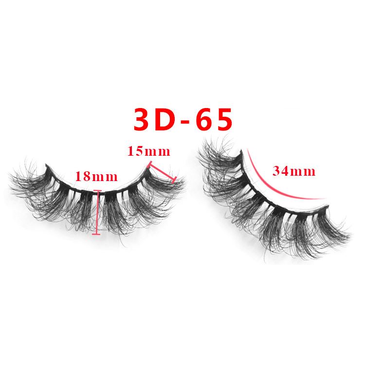 3D Messy High Imitation Mink Hair False Eyelashes