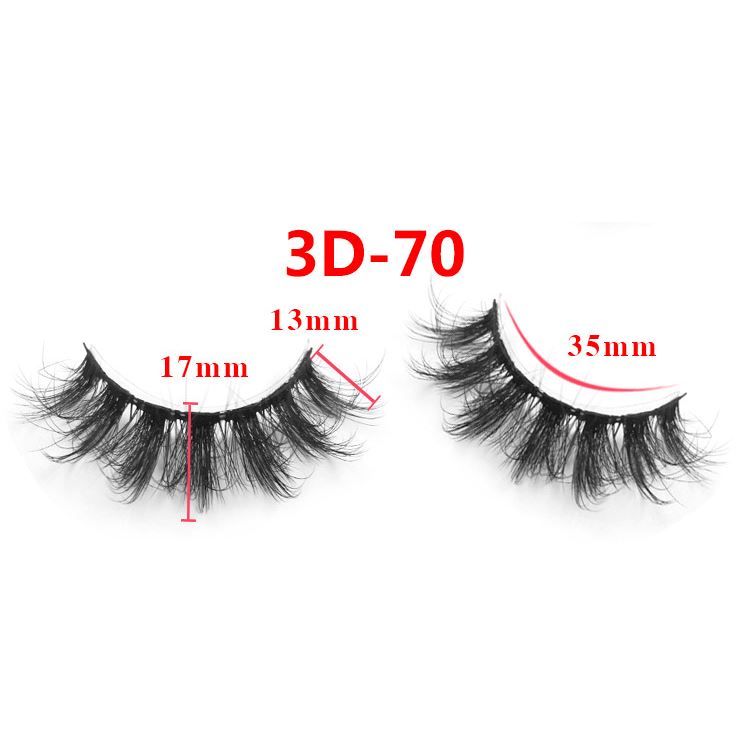 3D Messy High Imitation Mink Hair False Eyelashes