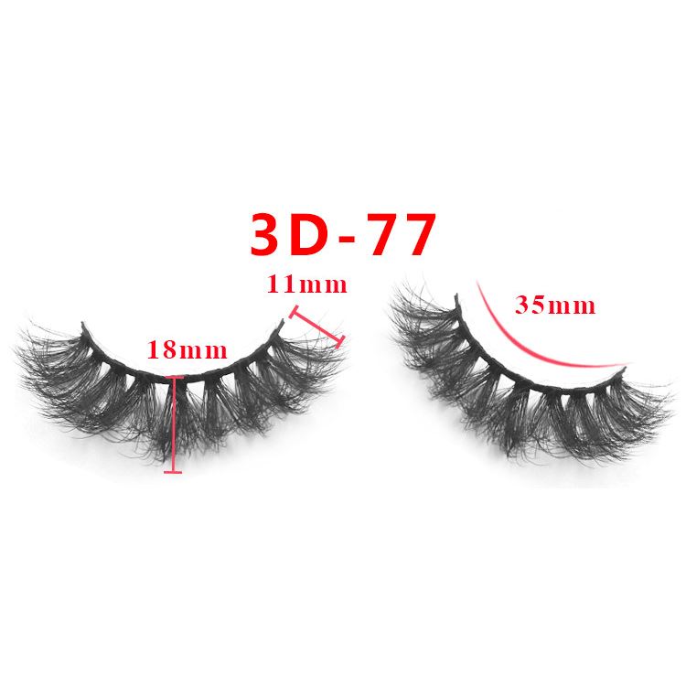 3D Messy High Imitation Mink Hair False Eyelashes