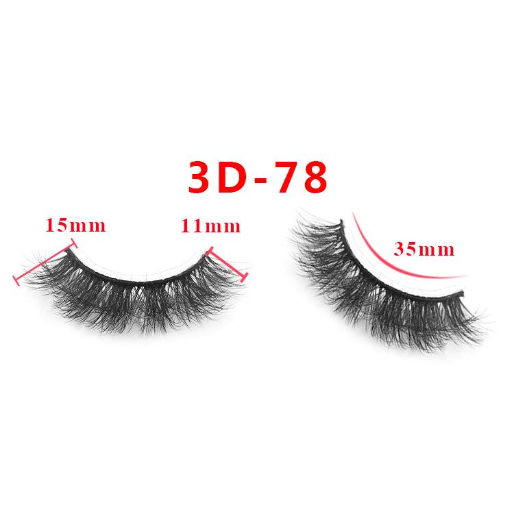 3D Messy High Imitation Mink Hair False Eyelashes