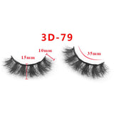 3D Messy High Imitation Mink Hair False Eyelashes